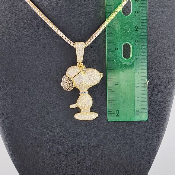 Sterling Silver 925 Snoopy Pendant Necklace – Classic Peanuts Character Jewelry - Picture 9 of 9
